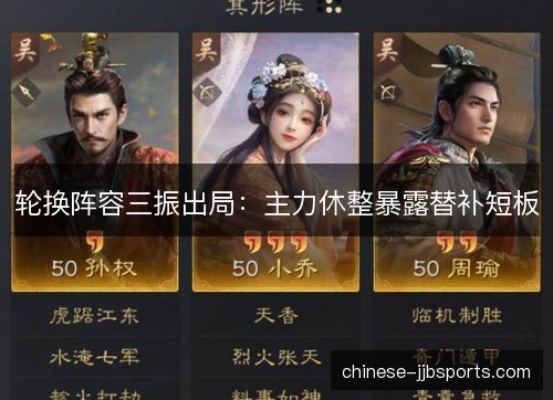 轮换阵容三振出局：主力休整暴露替补短板